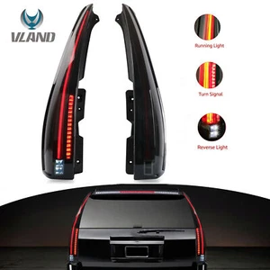 Par de luces traseras LED de humo Vland para Cadillac Escalade/Escalade ESV 2007-2014 - Imagen 1 de 7