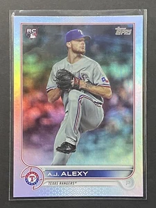 2022 Topps Rainbow Foil #547 AJ Alexy Texas Rangers - Picture 1 of 2