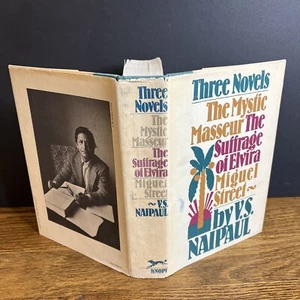 Three Novels by V. S. Naipaul 1982 1stEd 1stPrinting HC DJ - Picture 1 of 7