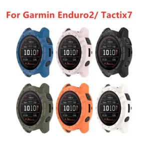 For Garmin Enduro2/Tactix7 Protective Case Frame TPU Bumper Shell Replacement - Zdjęcie 1 z 18