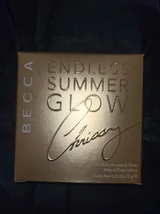 Becca X Chrissy Teigen Endless Summer Bronze and Glow Highlighter 0.25 oz NIB - Picture 1 of 2