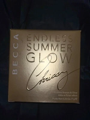 Becca X Chrissy Teigen Endless Summer Bronze and Glow Highlighter 0.25 oz NIB - Image 1 of 2