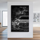 Obraz na płótnie Mercedes AMG GT Samochód Obrazy Abstrakcja Druk artystyczny Mural XXL