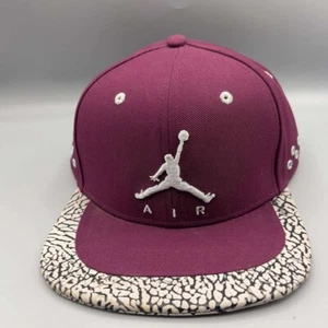 Air Jordan Hat Men Red Cement Elephant Jumpman Strap Back Cap - Imagen 1 de 8