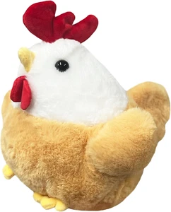 Zhidiloveyou 9" Chicken Stuffed Animal Plush Cute Chicken Toy Decor Doll Gifts f - Picture 1 of 12