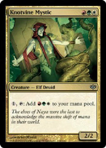 KNOTVINE MYSTIC Conflux MTG Magic the Gathering Cards DJMagic - Image 1 of 1