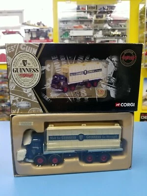 CORGI  CLASSICS GUINNESS LEYLAND OCTOPUS WITH CONTAINER  "NEW" - Image 1 of 4