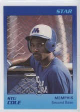 1989 Star Memphis Chicks Stu Cole #7