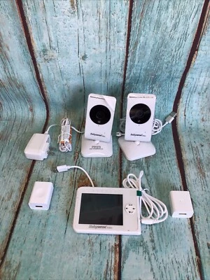 Monitor de bebé video Babysense con cámara y audio, suministrado con dos cámaras Foto 1 de 4