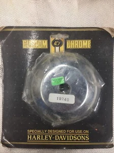 Custom Chrome  OEM # 19-740 Rear Hubcap 4.5" 86-89 Big Twins - Picture 1 of 4