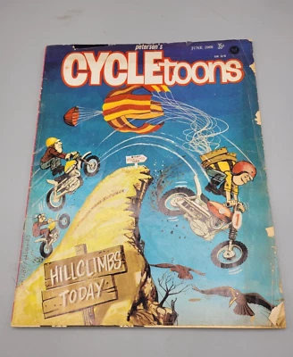 Журнал Cycletoons ~ No3 июня 1968 ~ Petersen Publishing Co. - Изображение 1 из 4