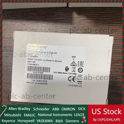 NEW 1734-ARM AB POINT I/O Address Reserve Module 1734ARM AB US Free Tax - Image 1 of 3