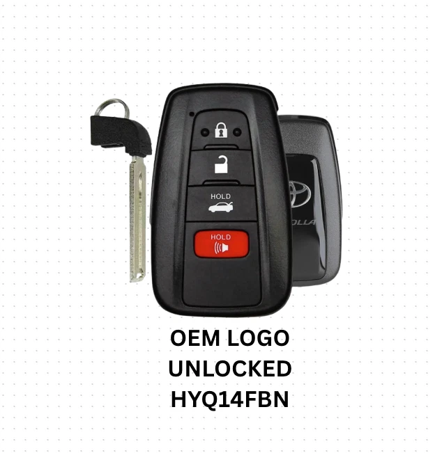 OEM 2019-2021 TOYOTA COROLLA SMART KEY REMOTE FOB HYQ14FBN UNLOCKED - Image 1 of 1