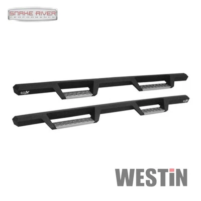 Barras escalonadas Nerf de acero inoxidable Westin 56-142152 HDX para Nissan Frontier 22-24 doble cabina Foto 1 de 4