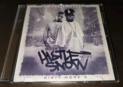 MICK BOOGIE - HUSTLE & SNOW   RARE MIXTAPE DOWN SOUTH DIRTY WORK 4 CD Foto 1 de 3