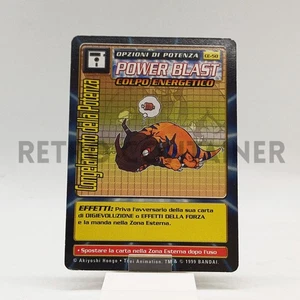DIGIMON Digi-Battle Game TCG 1999 - Card ITA CE-50 Congelamento della Potenza - Picture 1 of 1