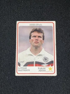 1994 UEFA Euro Lothar Matthäus Donald Duck Danish Version Soccer Stars Card - Picture 1 of 4