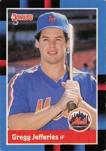 1988 Donruss #657 Gregg Jefferies - Picture 1 of 2