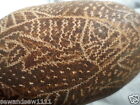 OLD CARVED KIMBERLEY BOAB TREE NUT ABORIGINAL ART CARVING FISH AND SEA SNAKE EEL