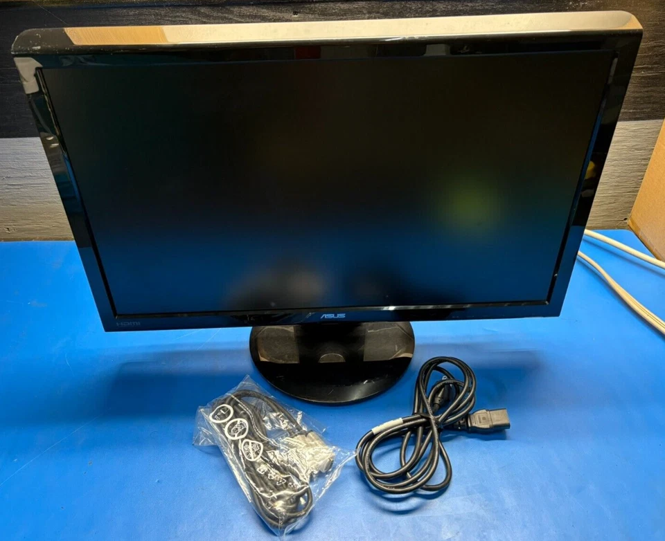 ASUS VH236H 23" Full HD Widescreen LCD Monitor with Power Cord & HDMI Cable - Image 1 of 4