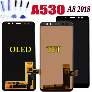 For Samsung Galaxy A8 2018 A530F LCD Display Touch Screen Digitizer Replacement - Picture 1 of 9
