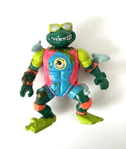 TMNT Mike the Sewer Surfer Playmates Vintage 1990 Michelangelo Teenage Ninja - Imagen 1 de 9