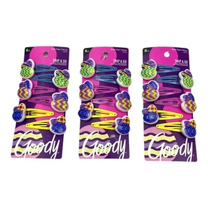Goody Girls Size O/S Snap & Go Hair Clips Easter Eggs 6 ct. (3 Pack) Multicolor - Picture 1 of 5
