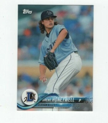 2018 TOPPS PRO DEBUT MINOR LEAGUE BRENT HONEYWELL DURHAM BULLS #170 - Image 1 of 4