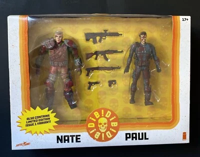 McFarlane Toys Skybound Image Die! Die! Die! Bloody 2 Pack Nate & Paul Figure - Изображение 1 из 4