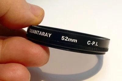 Quantaray 52mm Lens Filter C-PL circular Polar Cir. Polarizer - Image 1 of 4