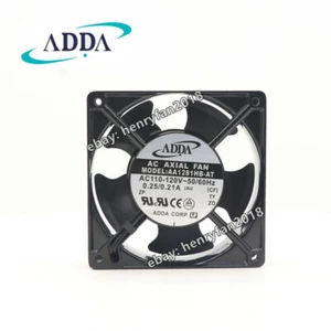 ADDA AA1281HB-AT Axial Fan 110/120V 0.25/0.21A 120*120*38MM Cabinet Cooling Fan - Picture 1 of 6