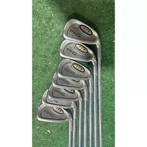 Ping i3 o size orange dot set iron 4-9 & Wedge Shaft Cushin RH/ ST26 - Picture 1 of 6