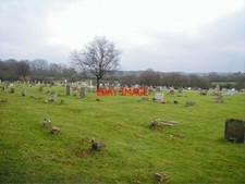 PHOTO  2002 ELING CEMETERY SET BESIDE BARTLEY WATER.