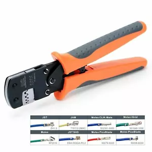 Pinza a crimpare per micro terminali 0,03-0,52 mmq 32-20 AWG - Picture 1 of 7