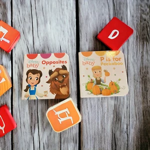 Juego de 2 libros de tablero Disney Baby **NUEVO TAPA DURA** - Imagen 1 de 1