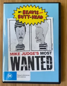 Beavis and Butt-Head Mike Judge's Most Wanted DVD Region 4 R4 Butthead TV Series - Picture 1 of 3