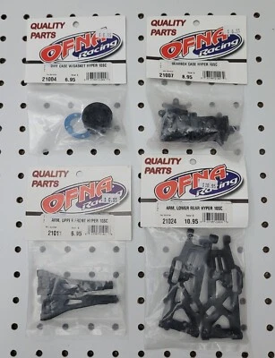 OFNA ~ Hyper 10SC ~ Parts Lot (4 Items) 21004, 21007, 21011, 21024 NIP NOS - Image 1 of 4