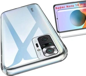 COVER PER XIAOMI REDMI NOTE 10 PRO4G + PELLICOLA VETRO TEMPERATO TRASPARENTE - Imagen 1 de 22