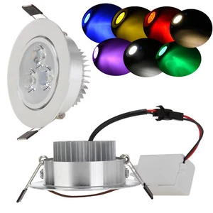 LED Recessed Ceiling Down Light Dimmable 30W Incandescent Equivalent Bulb Lamp - Picture 1 of 17