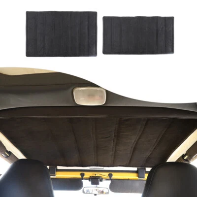 2x Hardtop Heat Insulation Cotton Sound Deadener for Jeep Wrangler TJ 1996-2006 Foto 1 de 4