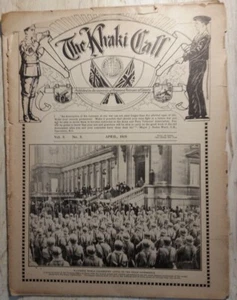 April 1919 The Khaki Call Magazine Vol 3 No 3 WWI Army Navy Veterans Canada - Picture 1 of 14