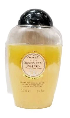Perlier HONEY LEMON Bath Shower Cream Miel Body Natural Skin 8.4 oz/250mL New - Image 1 of 4