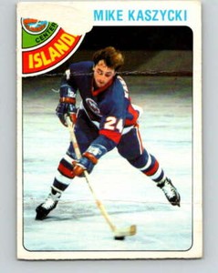 1978-79 O-Pee-Chee #171 Mike Kaszycki RC Rookie Islanders V23268