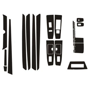 For Lexus ES350/300H 2013-17 Interior Dash Trim Kit Set Carbon Fiber Sticker 19x - Picture 1 of 7