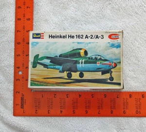 Revell Lodeka Heinkel He 162 A-2/A-3 1:72 Model Kit Complete Vintage - Picture 1 of 8