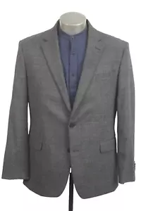 black white Kenneth Cole Awearness blazer jacket sport suit coat slim fit 44 R - Picture 1 of 9