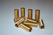 10 pieces 1 inch length of 10mm hollow threaded bar 25mm lamp fitting thread RR5