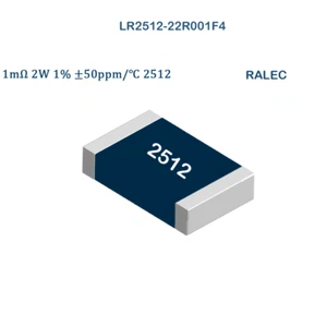50Pcs LR2512-22R001F4 RALEC SMD Current Sense Resistor 0.001 1mOhm 2W 1% ±50ppm - Picture 1 of 3