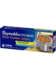 Forros de cocción lenta cocina chef recetas olla olla cocina forro bolsas sin Bpa 13x21 - Imagen 1 de 3