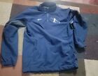 Nike Swingman Griffey Men's Pullover  Jacket Blue Vented Pockets Small Warmup